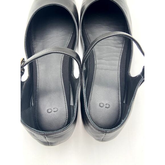 Co. Round Toe D'Orsay Flat in Black size 39.5 - Picture 9 of 14